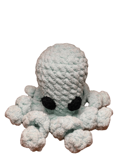 Plush Kraken handmade by Monse's Crochet Creations