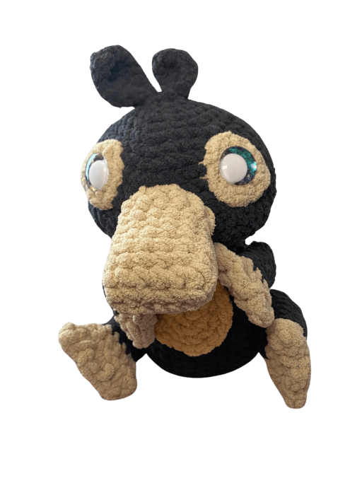 Plush Niffler handmade by Monse's Crochet Creations